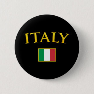 Golden Italië Ronde Button 5,7 Cm