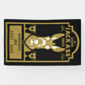 Golden Jackass Award Spandoek (Horizontaal)