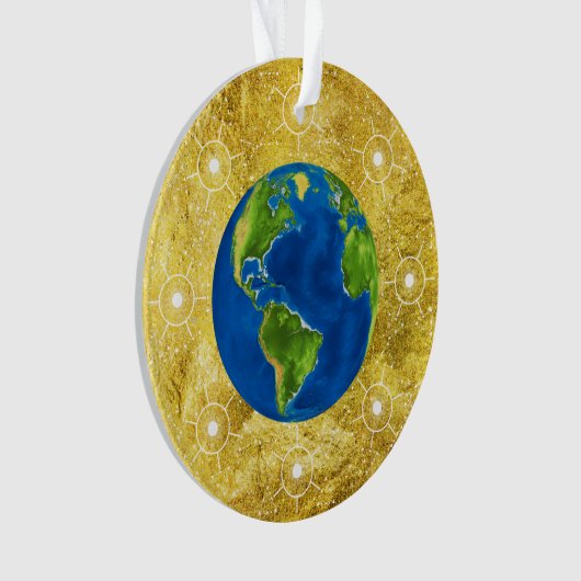 Golden Jesse Tree Globe (devant)
