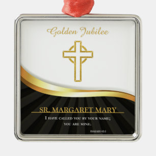 Golden Jubilee of Religious Life, 50 jaar Metalen Ornament