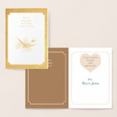 Golden Jubileum Folie Kaart (Display)