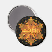 Golden Jubileum Magnet Magneet (Voorkant / Achterkant)