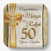 Golden Jubileum Paper Bord (Voorkant)