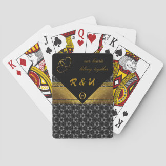 Golden Jubileum Patterned Pokerkaarten
