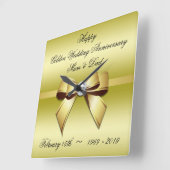 Golden Jubileum Vierkante Klok (Hoek)