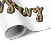 Golden Jubileum wrapppapier Cadeaupapier (Rol Hoek)