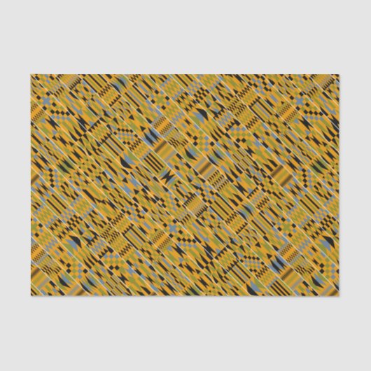 Golden Kente Tissue Paper Tissuepapier (Voorkant)