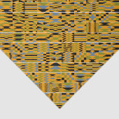 Golden Kente Tissue Paper Tissuepapier (Detail)