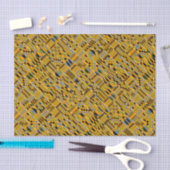 Golden Kente Tissue Paper Tissuepapier (Craft)