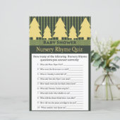 Golden kerstboom Nursery Rhyme Quiz spel (Staand voorkant)