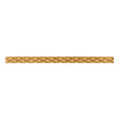 Golden Kerstsatin Ribbon Lint (Voorkant)