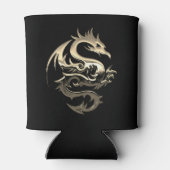 Golden King Dragon Blikjeskoeler (Achterkant)