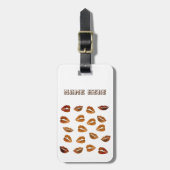 Golden Kisses Luggae Labels (Voorkant verticaal)