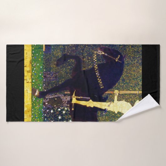 Golden Knight, Gustav Klimt Badhanddoek (Badhanddoek)