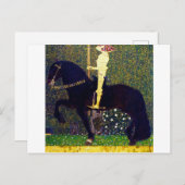 Golden Knight, Gustav Klimt Briefkaart (Voorkant / Achterkant)