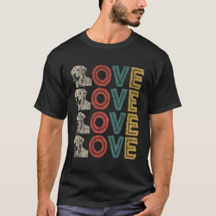 Golden Labrador of Lab Retriever Mix Hondenliefheb T-shirt