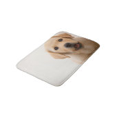 Golden Labrador Puppy Badmat (Gekanteld)
