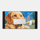 Golden Labrador Retriever Bureaumat (Keyboard & Muis)