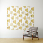 Golden Labrador Retriever Dog Wandkleed (In Situ (horizontaal))