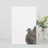 Golden Laced Wyandotte Chicken Briefpapier (Staand voorkant)