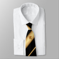 Golden Lamassu Cravate