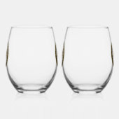 Golden Lamassu Drinkware Set Wijnglas Zonder Voet (Rechts)