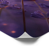 Golden Lavender Field Wall Art Print (Hoek)