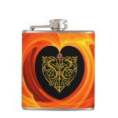 GOLDEN LEAF IN ORANJE FRACTALE ZWISSELS HEUPFLES (Voorkant)