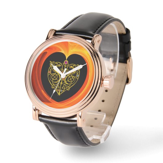 GOLDEN LEAF IN ORANJE FRACTALE ZWISSELS HORLOGE (Hoek)