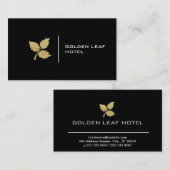 Golden Leaf | Luxemburg Visitekaartje (Voorkant / Achterkant)