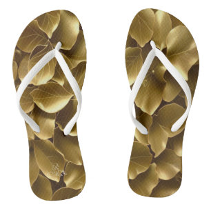 Golden Leaf Teenslippers
