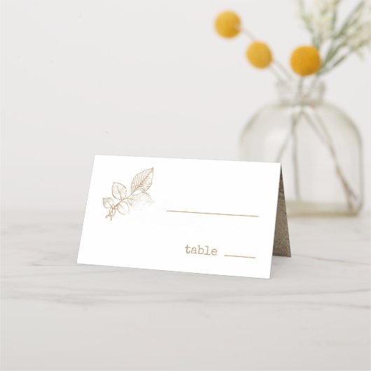 Golden Leaf Wedding ID655 (Voorkant)