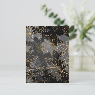 Golden Leaves 5 Feestdagenkaart