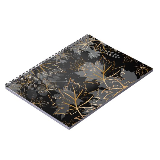 Golden Leaves 5 Notitieboek (Linkerzijde)