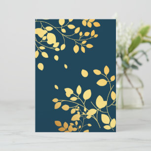 Golden Leaves 8 Bedankkaart