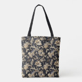 Golden Leaves Pattern Draagtas (Achterkant)