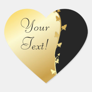 Golden Leaves Sticker