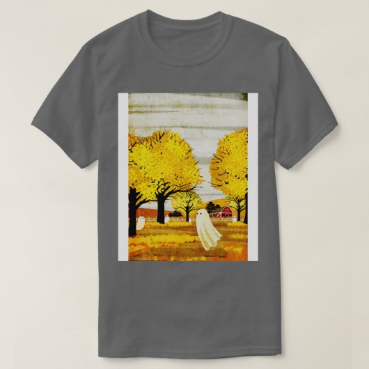 Golden Leaves T-shirt (Design voorkant)