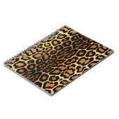 Golden Leopard Chic 🐆 Notitieboek (Linkerzijde)