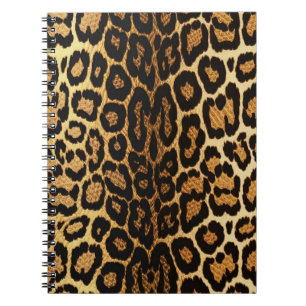 Golden Leopard Chic 🐆 Notitieboek