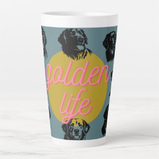 Golden Life Golden Retriever Latte Mok Cup Hond