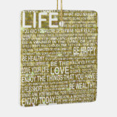 Golden Life Ornament (Rechts)