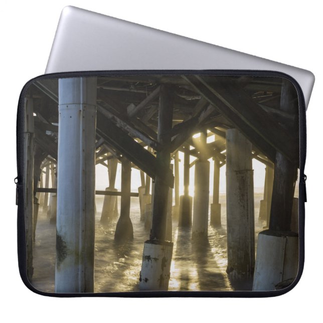 Golden Light maakt door Laptop Sleeve (Voorkant)