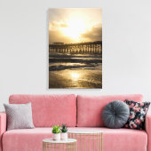 Golden Light over caca Canvas Afdruk (Insitu (Woonkamer))