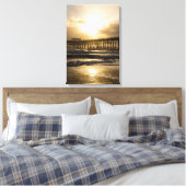 Golden Light over caca Canvas Afdruk (Insitu (Slaapkamer))