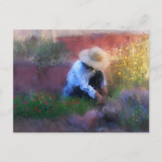 Golden Lights Postcard Briefkaart (Voorkant)