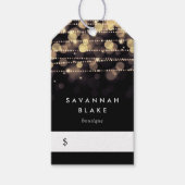 Golden Lights Price Labels Cadeaulabel (Voorkant)