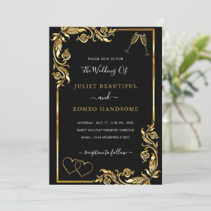Golden Lijst Hearts Love Toast Weddenschap