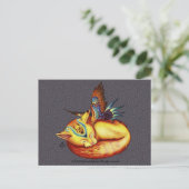 Golden-like-Sun Briefkaart (Staand voorkant)