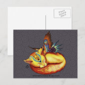 Golden-like-Sun Briefkaart (Voorkant / Achterkant)